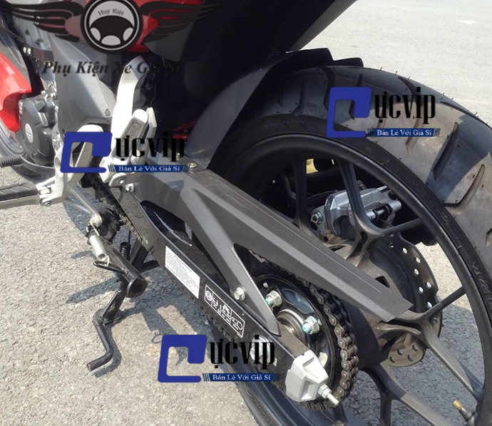 Dè Catte Chắn Bùn Winner X, Winner 150 Mẫu 2 Full Đen MS2673