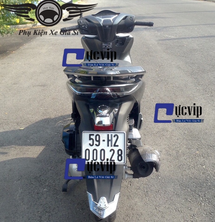 Ốp Cảng Sau SH 2020 Full Đen MS2679
