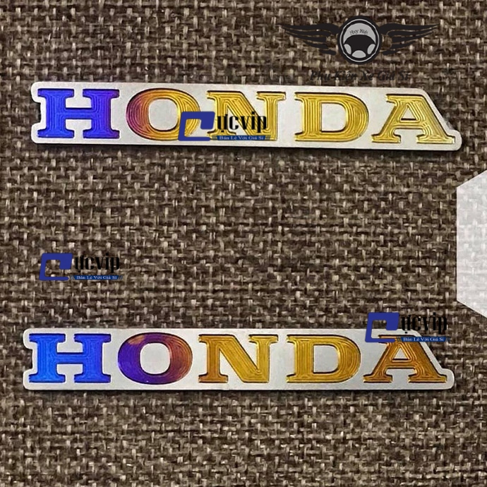 Tem Chữ Honda Titan Nhỏ Dán Đầu Đèn Xe MS2843