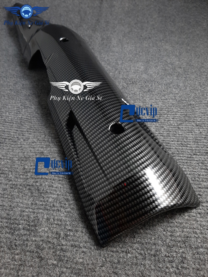 Combo Ốp Pô Dài + Chụp Đích Pô Exciter 150 (2015 - 2020) Carbon MS2883