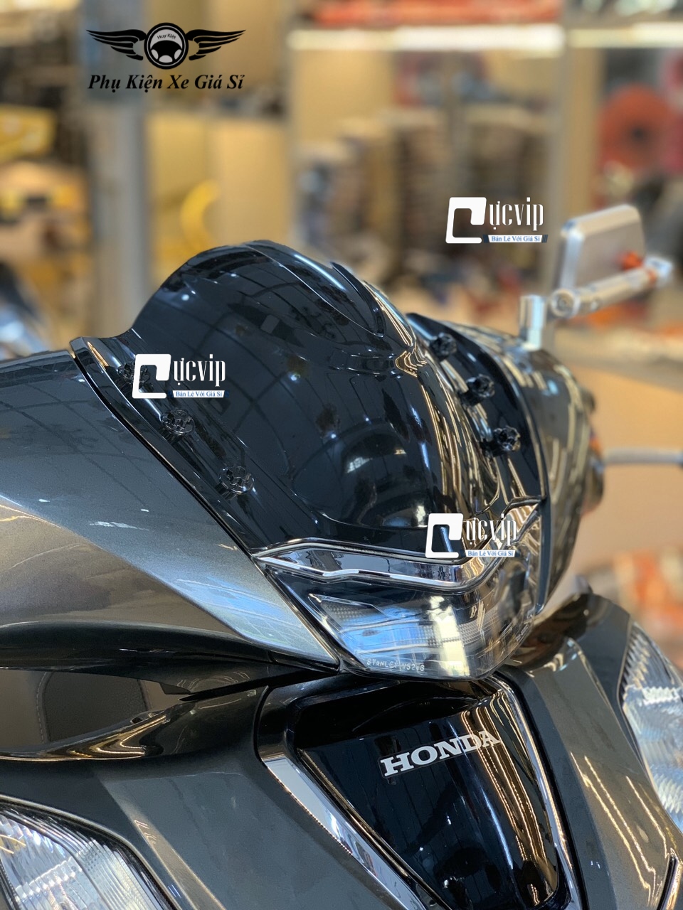 Mão SH 2020 Trong Suốt Màu Đen Khói MS3100