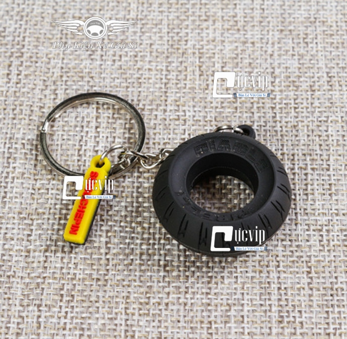 Móc Chìa Khóa Kiểu Bánh Xe MS3119