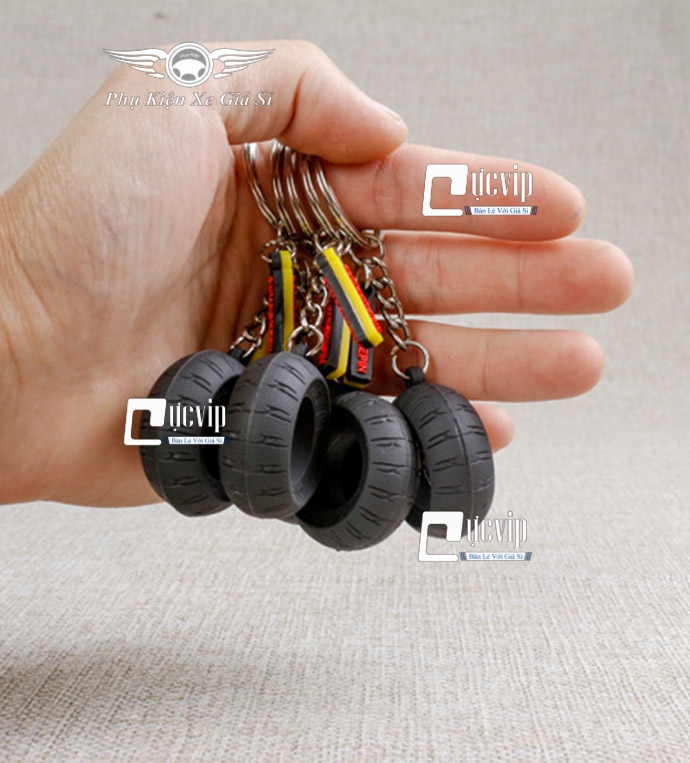 Móc Chìa Khóa Kiểu Bánh Xe MS3119