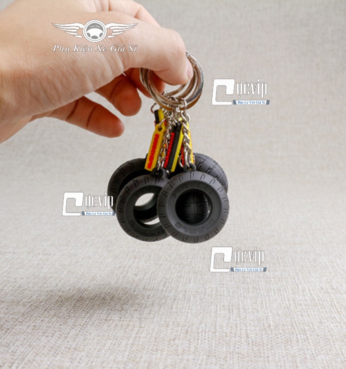 Móc Chìa Khóa Kiểu Bánh Xe MS3119