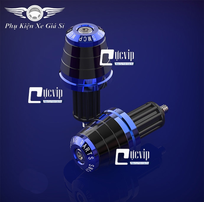 Cặp Gù Tay Lái Nhôm CNC Kiểu Ý Dành Cho Mọi Loại Xe MS3120