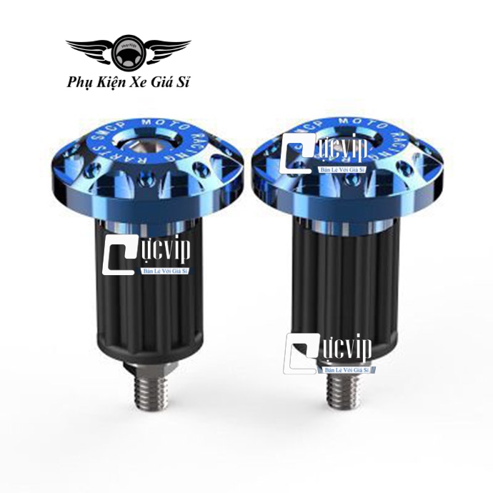 Cặp Gù Tay Lái Nhôm CNC Hoa Tuyết Chấm Bi MS3125