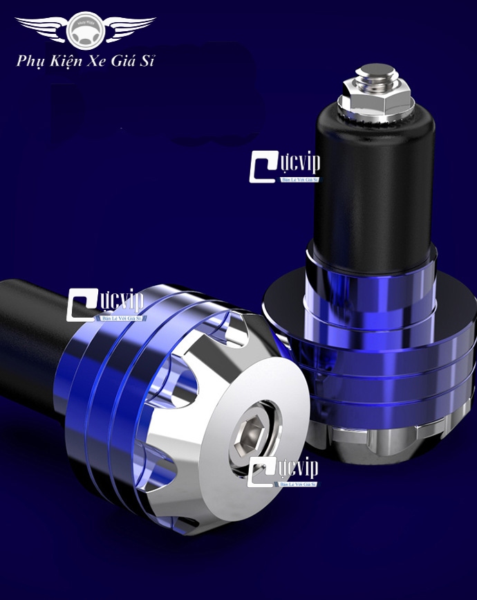 Cặp Gù Tay Lái Nhôm CNC 2 Màu MS3127