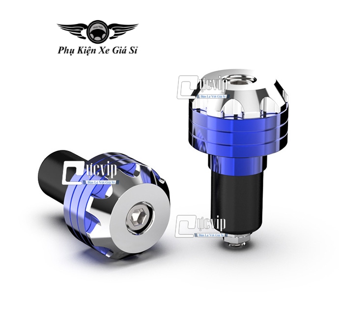 Cặp Gù Tay Lái Nhôm CNC 2 Màu MS3127