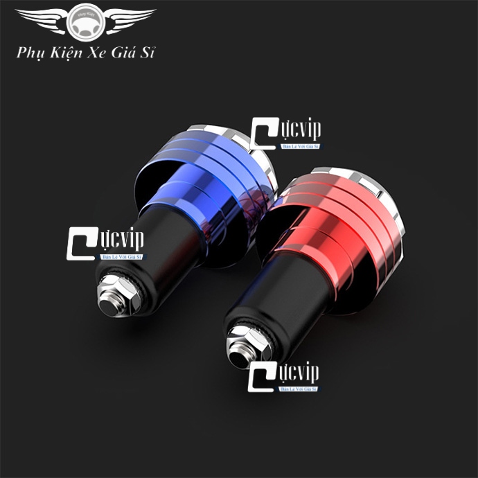 Cặp Gù Tay Lái Nhôm CNC 2 Màu MS3127