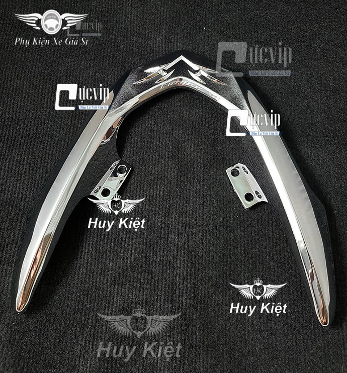 Chụp Ốp Cảng Sau Future 2018 - 2020 Xi Inox, Mạ Crom MS3170