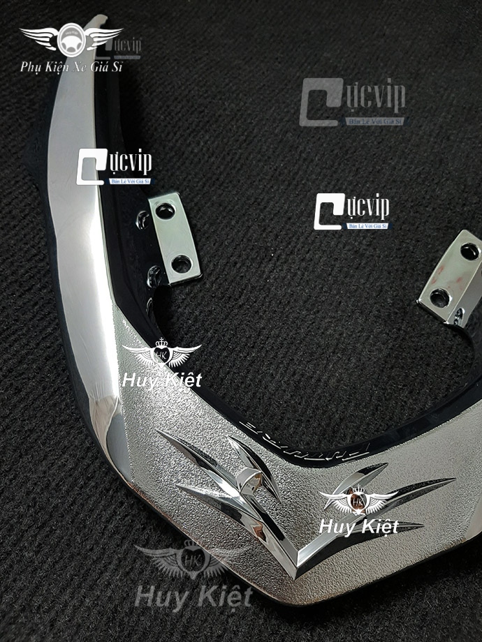 Chụp Ốp Cảng Sau Future 2018 - 2020 Xi Inox, Mạ Crom MS3170