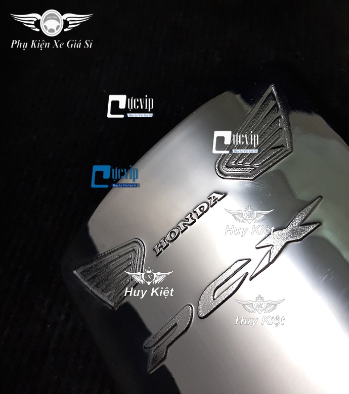 Ốp Nắp Đồ Nghề PCX 2014 - 2017 Xi Inox, Mạ Crom MS3189 