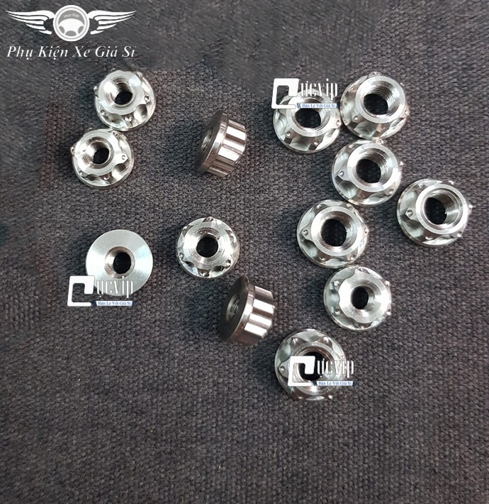 Combo 2 Tán Salaya Đầu Hở Inox 304 Gắn Cốt Bánh Xe, Cốt Phuộc, Ốc Chân Phuộc MS3390