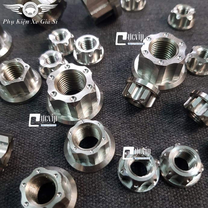 Combo 2 Tán Salaya Đầu Hở Inox 304 Gắn Cốt Bánh Xe, Cốt Phuộc, Ốc Chân Phuộc MS3390