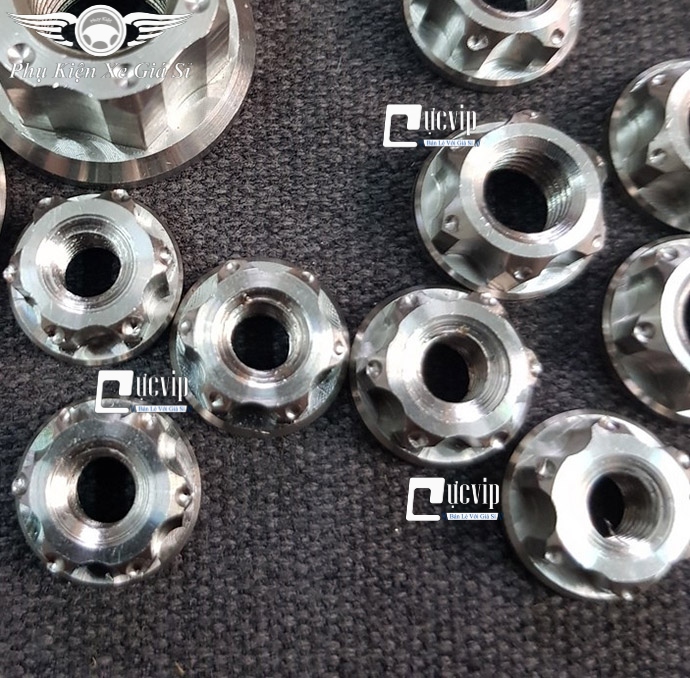 Combo 2 Tán Salaya Đầu Hở Inox 304 Gắn Cốt Bánh Xe, Cốt Phuộc, Ốc Chân Phuộc MS3390
