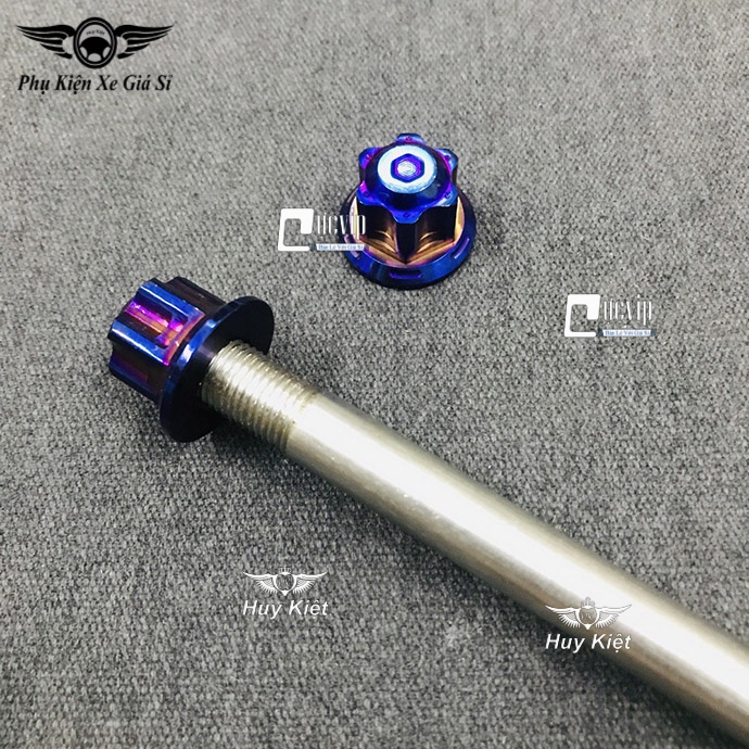 Combo Cốt Trục Bánh Xe Trước Sau Kèm Tán Salaya Titan Và Cốt Phuộc Kèm Tán Salaya Titan Cho Winner, Winner X, Sonic MS3394