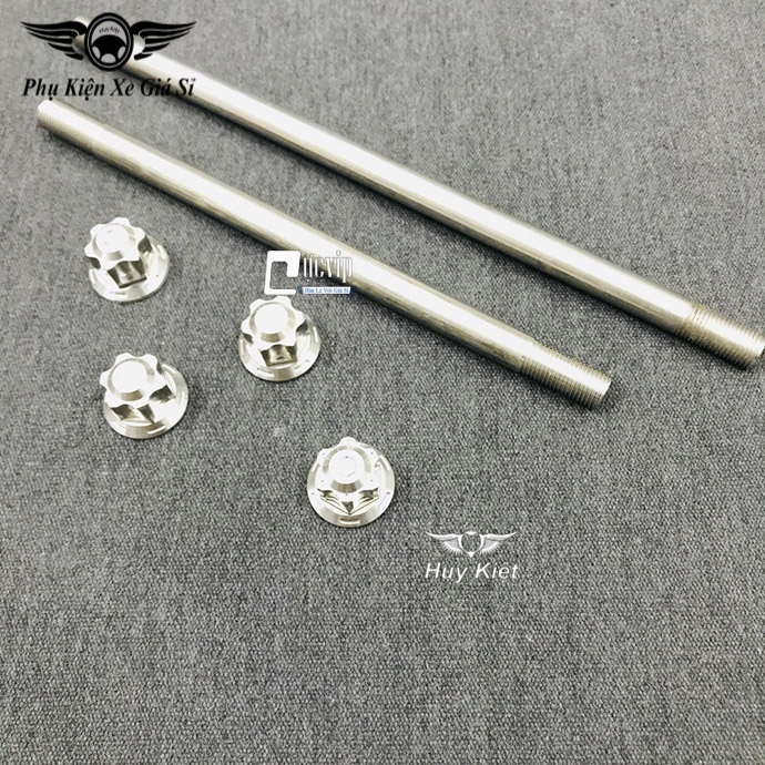 Cốt Trục Bánh Xe Trước Và Sau Kèm Tán Salaya Cho Exciter 150 (2015 - 2020) MS3410Cốt Trục Bánh Xe Trước Và Sau Kèm Tán Salaya Cho Exciter 150 (2015 - 2020) MS3410