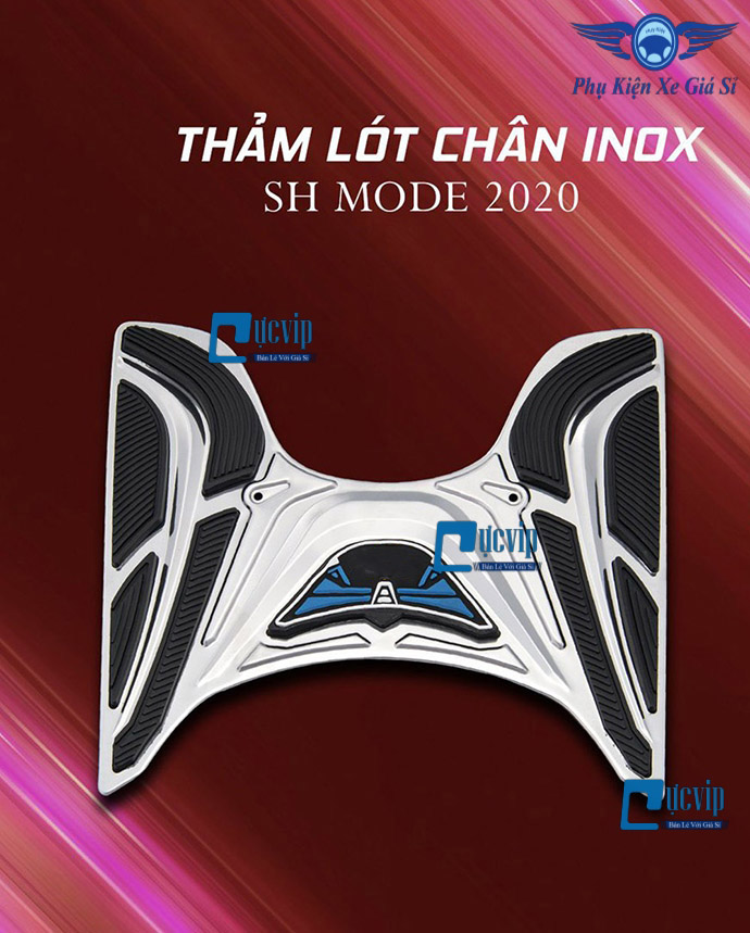 Thảm Lót Gác Chân Trước Xe SH Mode 2020 (Inox 100%) MS3431