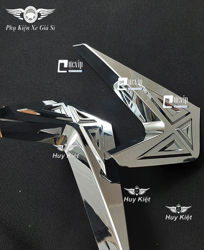 Ốp Yếm Nhỏ Xe AirBlade 2020 Xi Inox, Mạ Crom MS3457