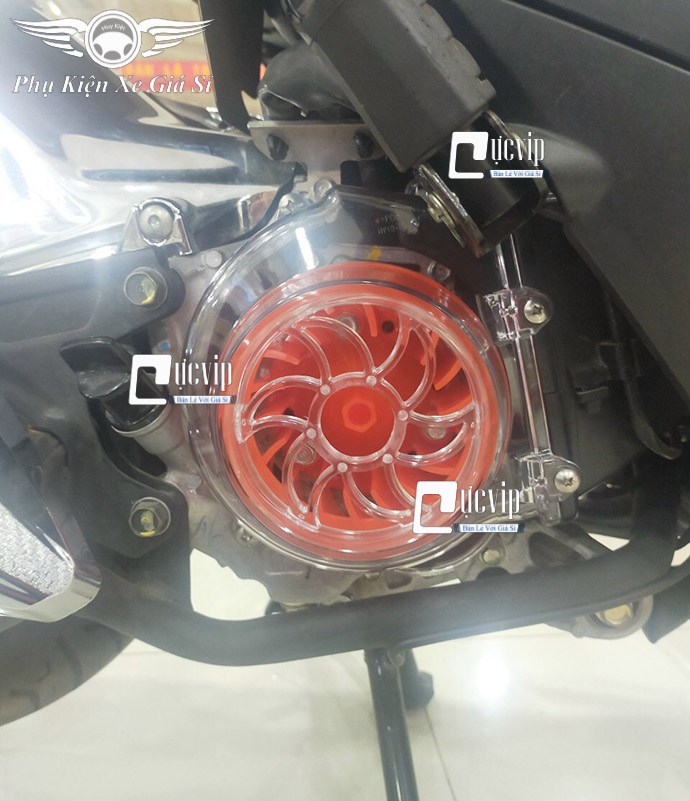 Combo Quạt Gió trong suốt Và Cánh Quạt Màu Cho Vision 2014 - 2020 MS3515	