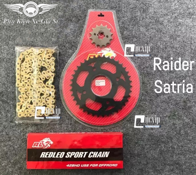 Nhông Sên Đĩa Satria F150, Raider 150, Future 150 RedLeo MS3555