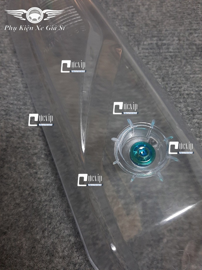 Ốp Pô Trong Suốt Vision 2014 - 2020 Kèm 2 Ốc Titan GR5 MS3560