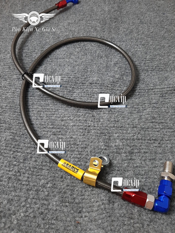 Dây Dầu Thắng Đĩa Trước Nhôm CNC Co Cong Gắn Mọi Loai Xe MS3040Dây Dầu Thắng Đĩa Trước Nhôm CNC Co Cong Gắn Mọi Loai Xe MS3040