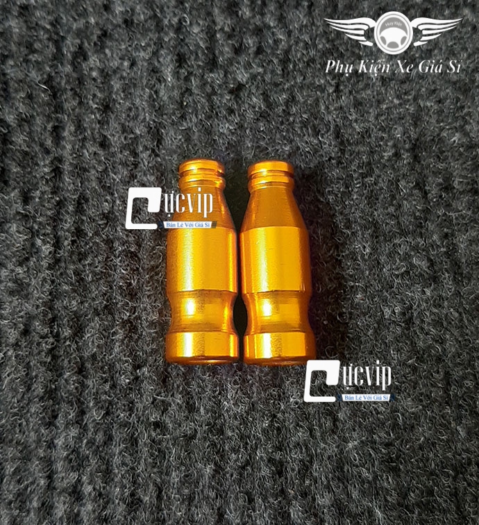 Cặp Van Vòi Nhôm CNC Kiểu Chai Nước MS3045