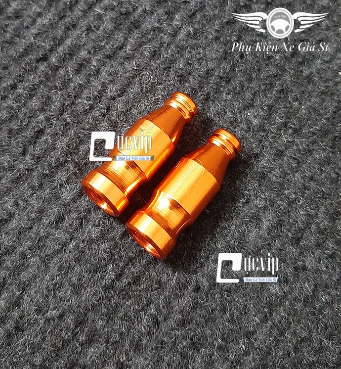Cặp Van Vòi Nhôm CNC Kiểu Chai Nước MS3045