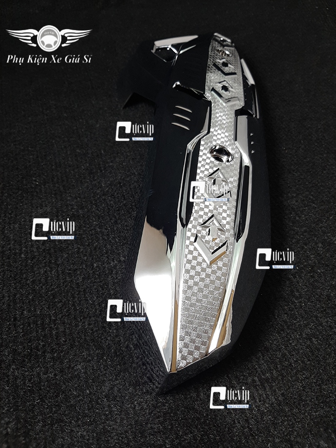 Ốp Pô Xe AirBlade 2016 (2013 - 2020), Vario 2015 - 2017 Xi Mạ Crom MS1855