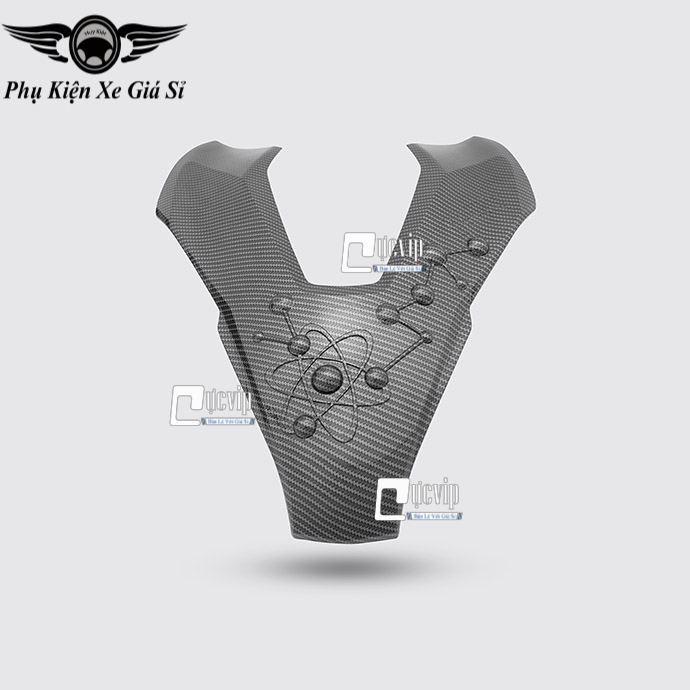 Ốp Mặt Nạ Lớn Xe Vision 2021 Carbon MS3806