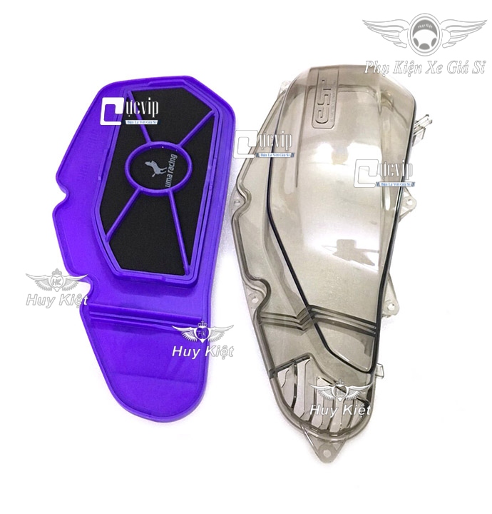 Combo Lọc Gió Độ Uma + Pô E Trong Suốt Vario 2018 - 2021 (150cc) MS3922