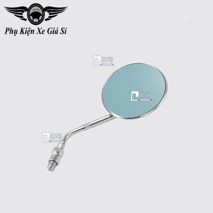Kiếng Chiếu Hậu Trái Inox Trắng Size Nhỏ Gắn Mọi Loại Xe MS3978