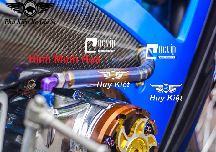 Ống Thông Hơi Nhớt Xi Titan Gắn Wave, Dream, Sirius, Exciter, Winner MS1458