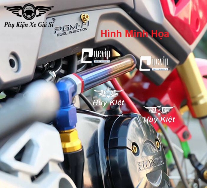 Ống Thông Hơi Nhớt Xi Titan Gắn Wave, Dream, Sirius, Exciter, Winner MS1458