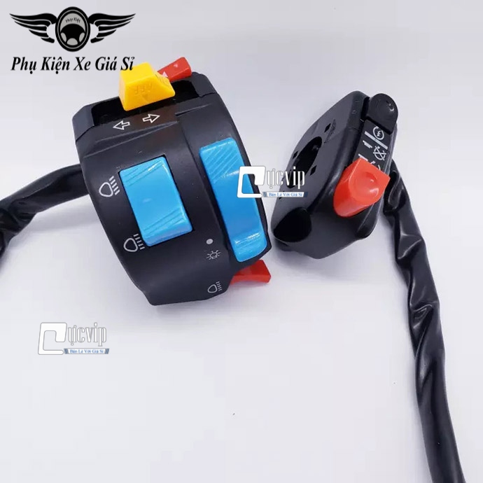 Bộ Cùm Công Tắc FZ Trái + Phải Độ Cho Các Loại Xe MS4093