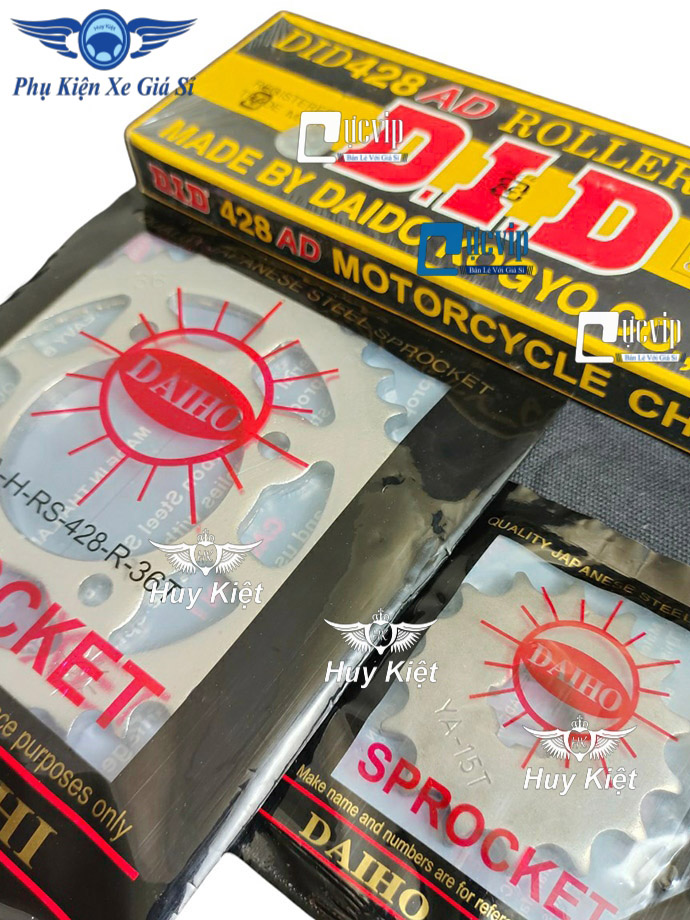 Bộ Nhông Sên Dĩa Sirius Xăng Cơ, Sirius RC DID ASAHI ThaiLand MS4110