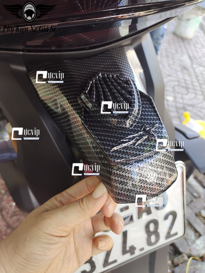 Ốp Cóc Đèn SH 350i, SH 2020 - 2022 Carbon MS2062