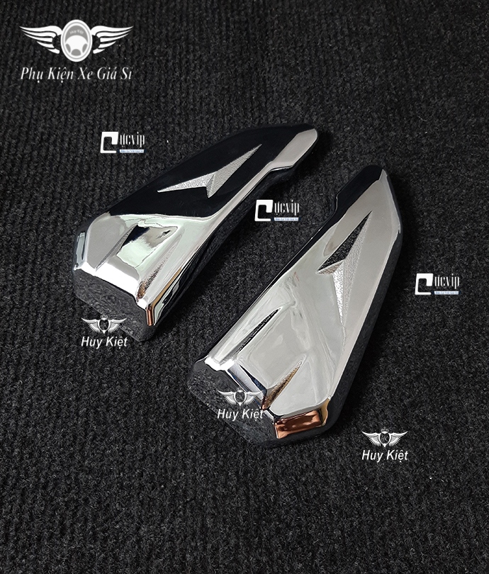 Ốp Gác Chân Sau SH 2017 - 2022, SH 350i, SH Mode 2013 - 2019 Xi Mạ Crom MS2133