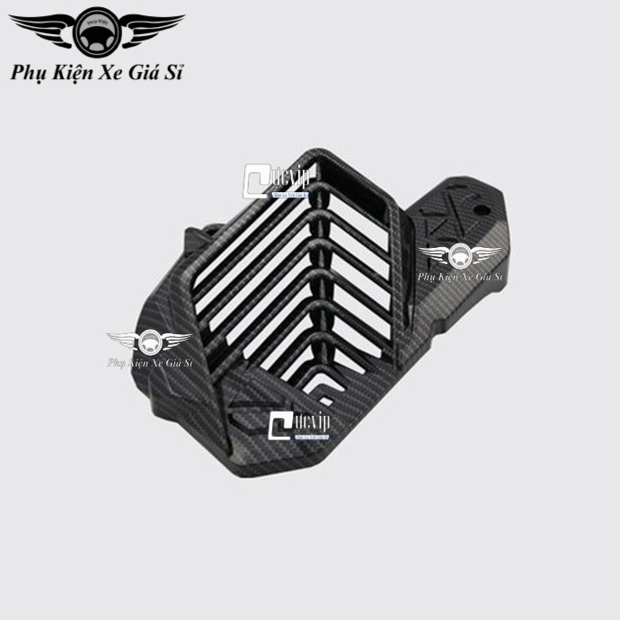 Ốp Quạt Gió Lead 2022, SH Mode 2020 - 2022 Sơn Carbon SMS3322
