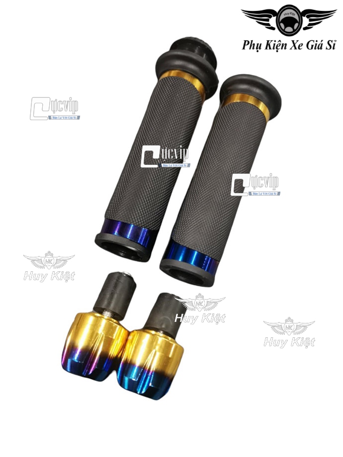 Cặp Bao Tay Xe Máy BRCD Highlight Kèm Gù Kiểu 2 Màu Gắn Mọi Loại Xe MS4182