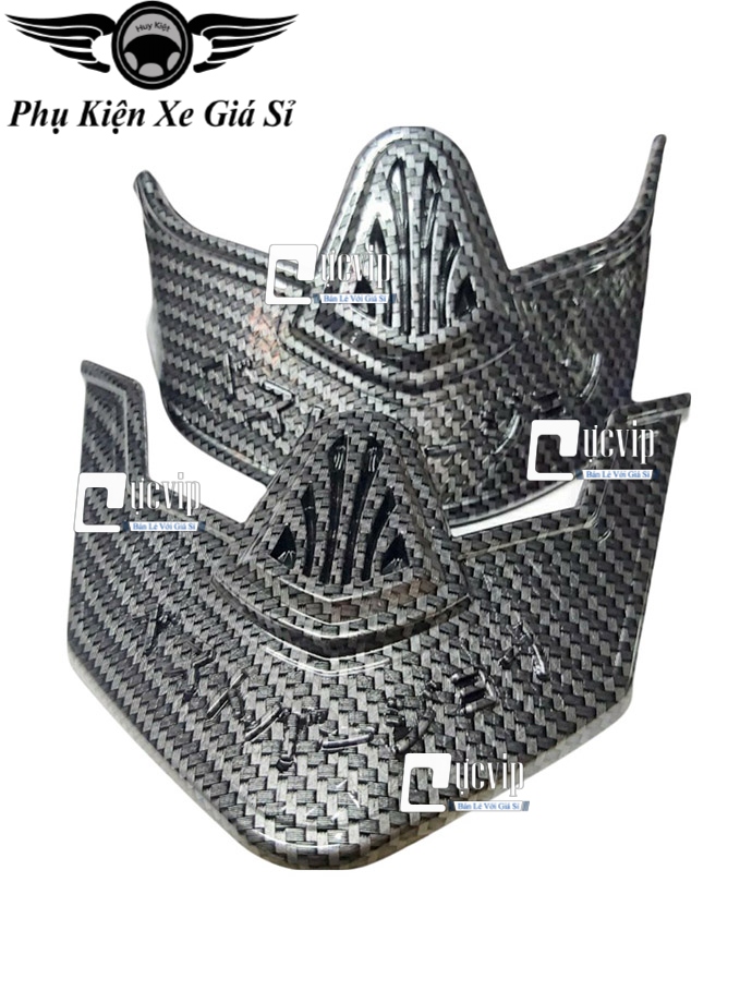 Cặp Ốp Mỏ Và Đuôi Dè Trước Sau SH 2020 - 2022 Carbon MS4184