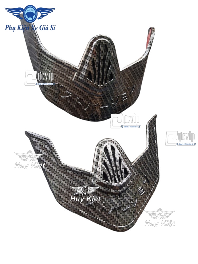 Cặp Ốp Mỏ Và Đuôi Dè Trước Sau SH 2020 - 2022 Carbon MS4184