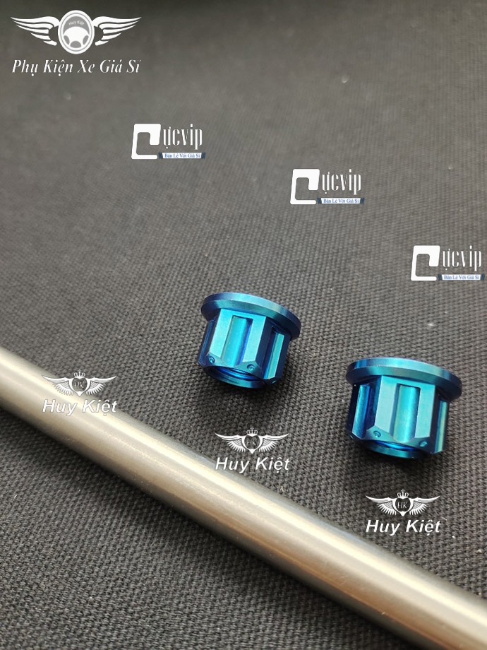Cốt Trục Bánh Xe Trước Kèm Tán Titan Thật GR5 Cho Vario 2015 - 2021, Vision 2014 - 2020, AirBlade 2010 - 2022 MS4186	