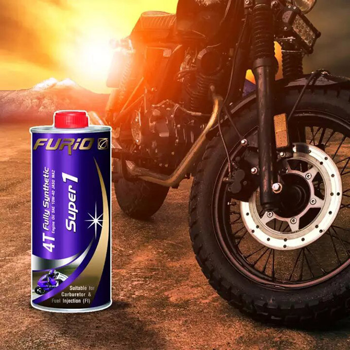 Nhớt Xe Phân Khối Lớn, Vario, SH, PCX, NVX, Exciter, Winner, Raider, Satria, Sonic, R15 Tổng Hợp Toàn Phần 100% FURIO 0.8Lít MS4201