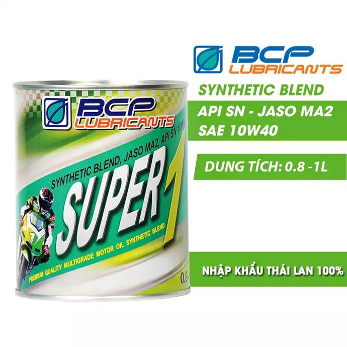 Nhớt Xe Phân Khối Lớn, Vario, SH, PCX, NVX, Exciter, Winner, Raider, Satria, Sonic, R15 Bán Tổng Hợp Synthetic Blend 0.8Lít MS4202