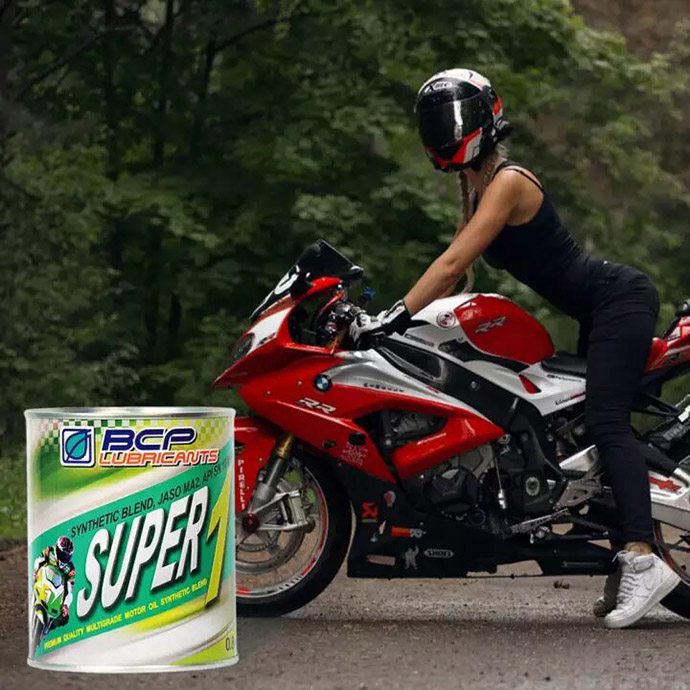 Nhớt Xe Phân Khối Lớn, Vario, SH, PCX, NVX, Exciter, Winner, Raider, Satria, Sonic, R15 Bán Tổng Hợp Synthetic Blend 0.8Lít MS4202