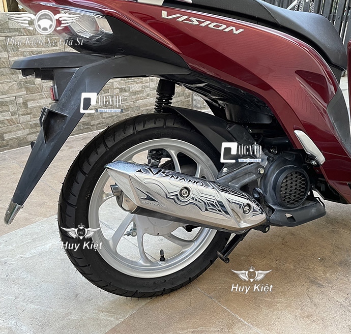 	Ốp Che Pô Xe Vision 2021 - 2022 Nhựa Xi Mạ Crom HCMS4253