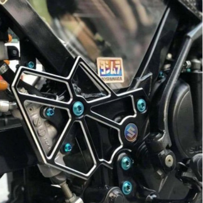 Ốp Sườn Nhôm CNC Cho Raider, Satria MS4365