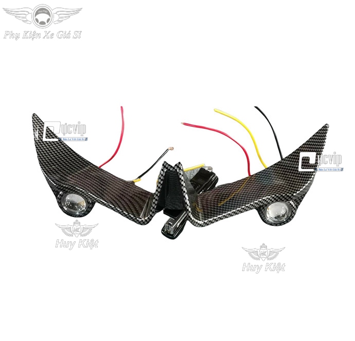 Cánh Gió Trước Winner X V1 Có Đèn Phụ Mini MS4368